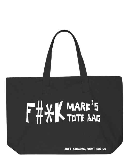 "F THE TOTE" TOTE BAG
