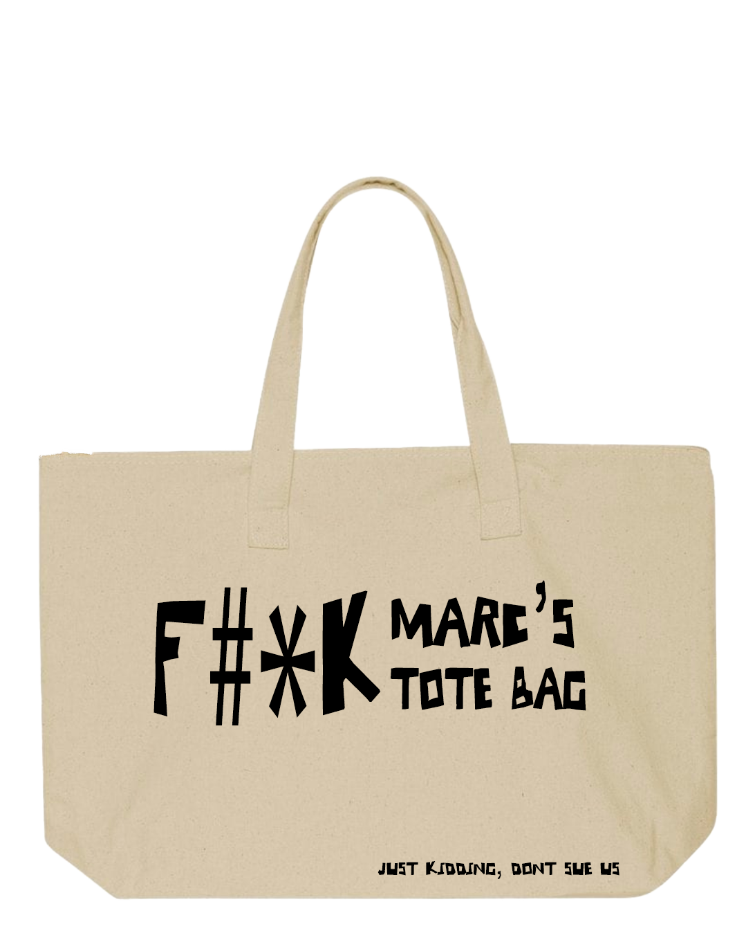 "F THE TOTE" TOTE BAG