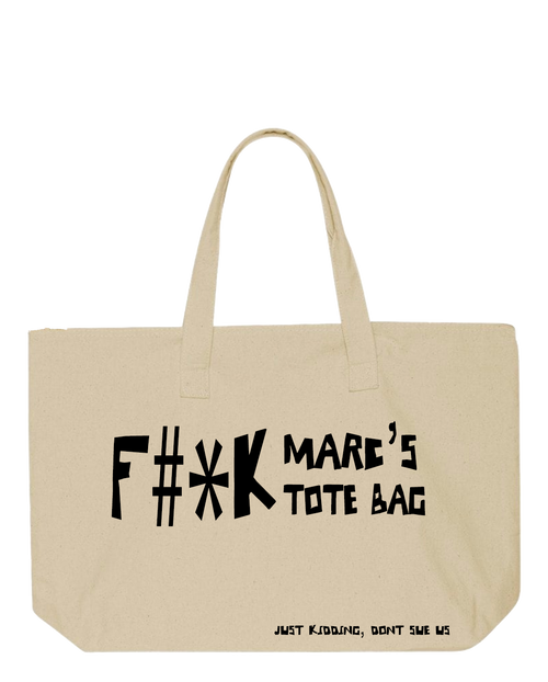 "F THE TOTE" TOTE BAG